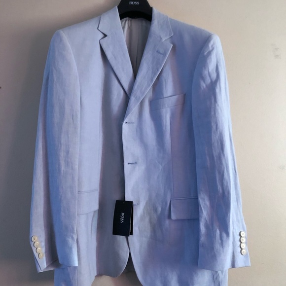 Snazzy light blue jacket. Hugo Boss. - Picture 2 of 4